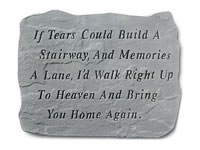 Shop Garden Stone - If tears could build a stairway ... - 18 LBS - 18.5 x 12.25