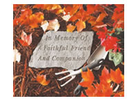 Shop Garden Stone - In memory of A faithful friend and companion - 5 LBS - 14.5 X 9.5