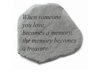 Shop Garden Stone - When someone you love becomes... - 10 LBS - 15.5 X 12.5