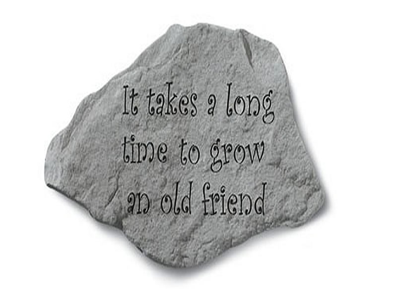 Garden Stone- It takes a long time... Photo 1